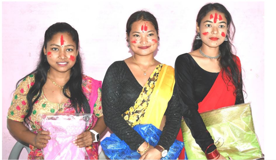 तीजको अवसरमा आयोजित नृत्य प्रतियोगितामा नेपाली प्रथम