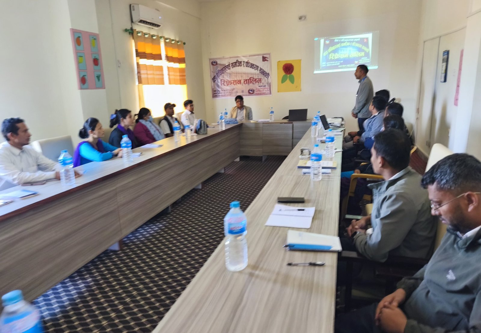 गढवामा सचिवहरूलाई सामाजिक तथा पञ्जीकरण सम्बन्धी रिफ्रेस तालिम