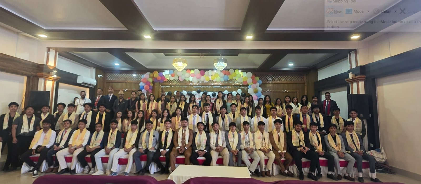 गुरुकुल एकेडेमी घोराहीका कक्षा १२ का विद्यार्थीहरुको भव्य विदाई