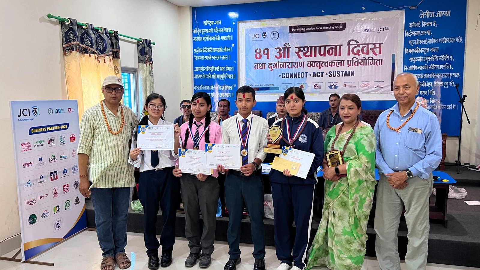 जेसीज वक्तृत्वकलामा गोर्खा माविकी सुप्रिया प्रथम