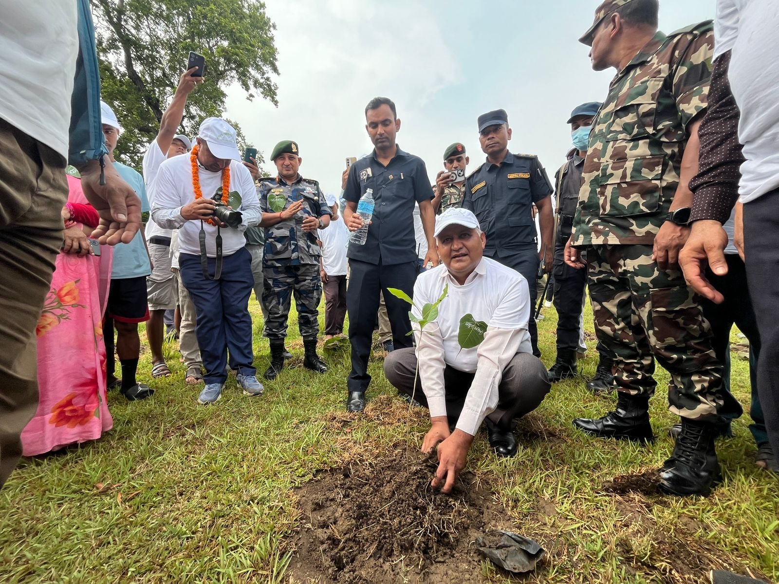 लुम्बिनीमा बृहत् वृक्षारोपण अभियान सुरु, २५ लाख बिरुवा रोप्ने लक्ष्य