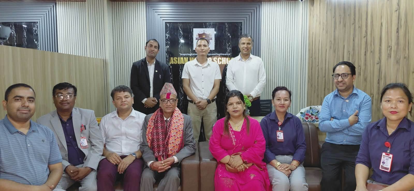 एशियन वर्ल्ड स्कूलको प्रवन्ध निर्देशकमा डा. कृष्णराज डिसी नियुक्त