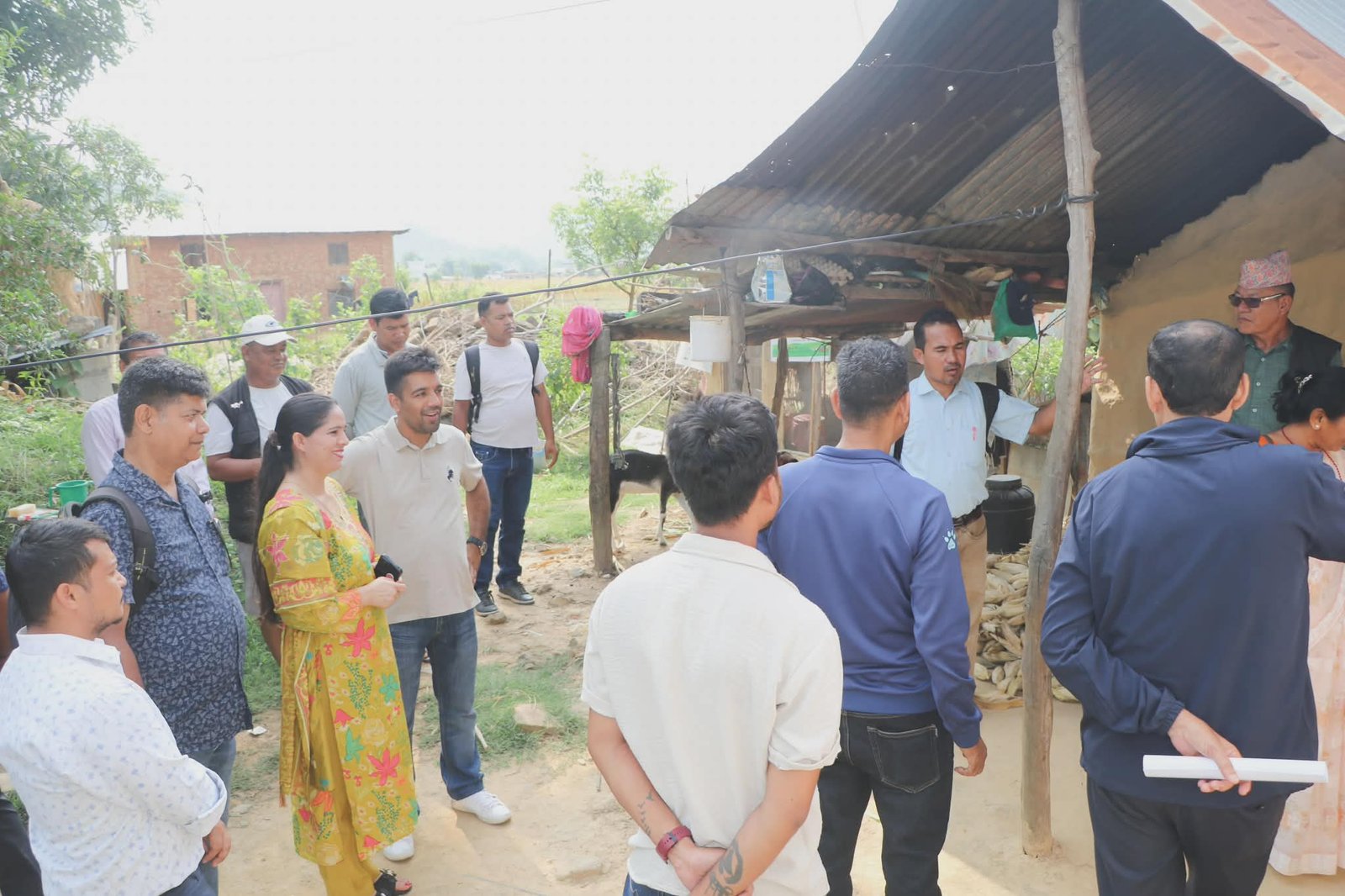 पोषणमार्फत् जीवन रूपान्तरण परियोजनाको स्थलगत अनुगमन
