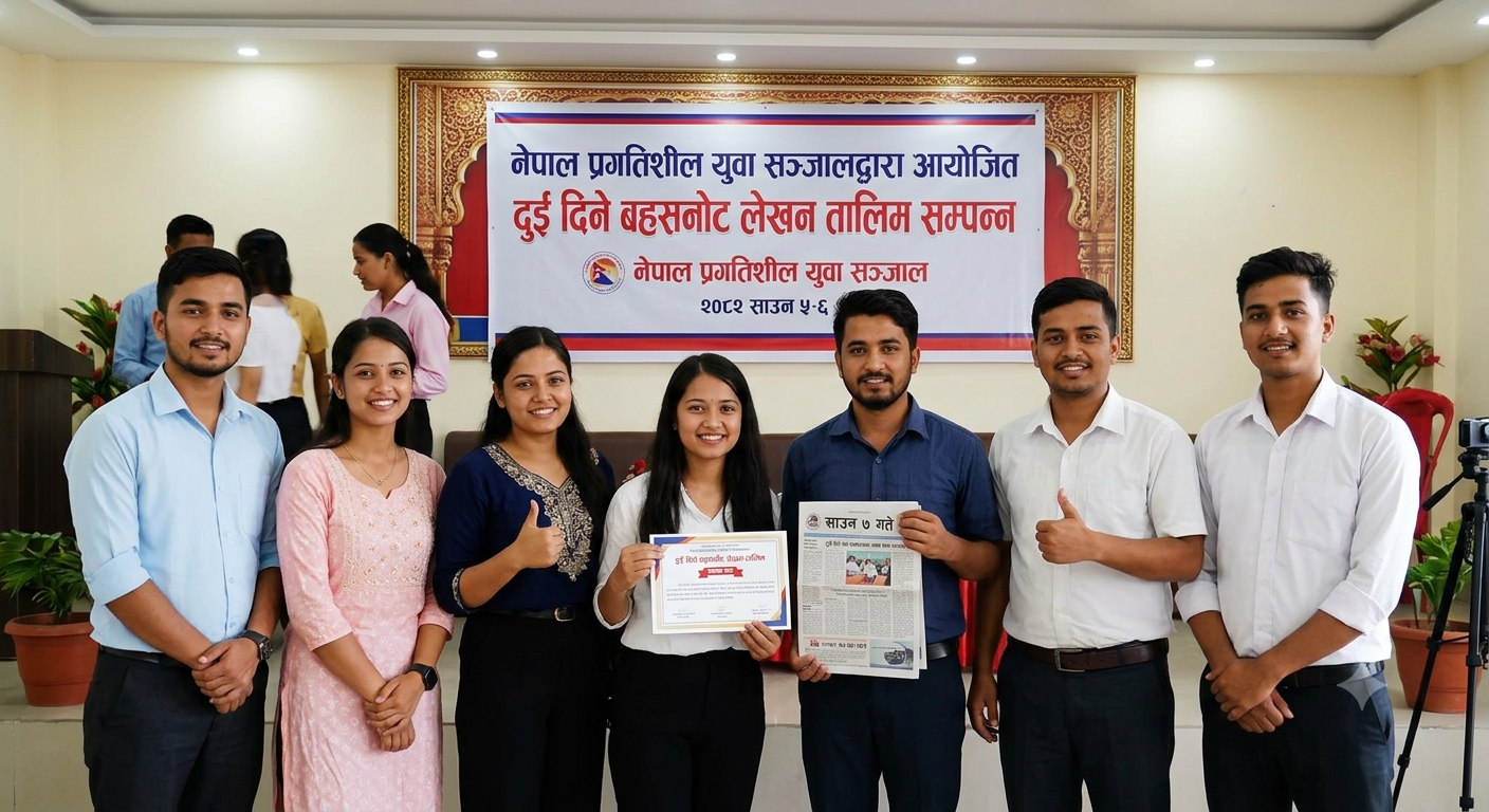 दुई दिने अनलाइन बहसनोट लेखन तालिम