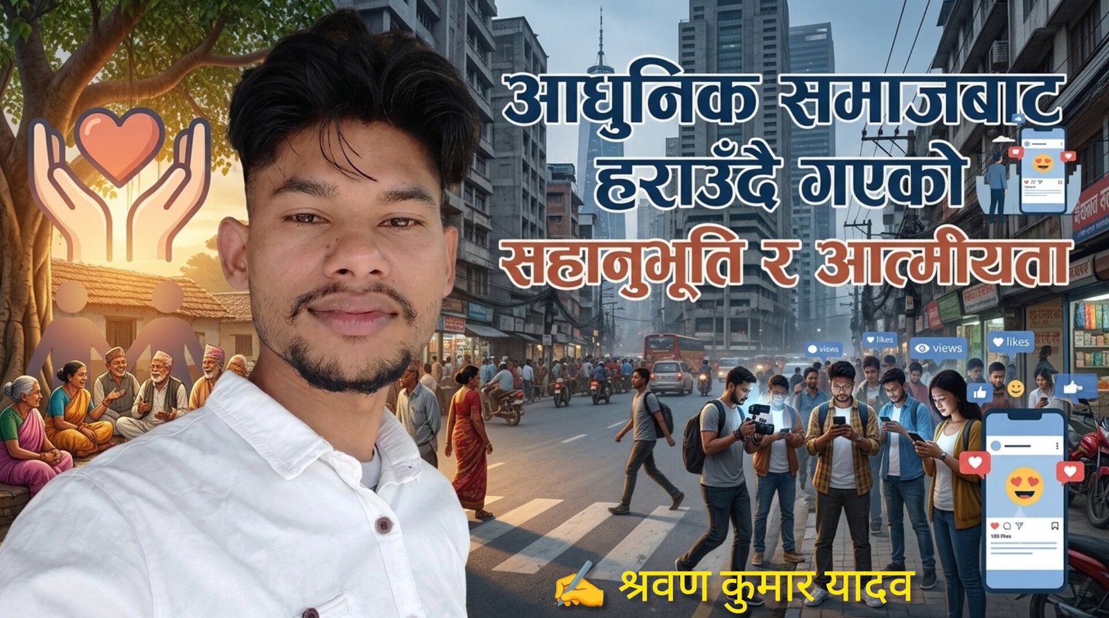 आधुनिक समाजबाट हराउँदै गएको सहानुभूति र आत्मीयता