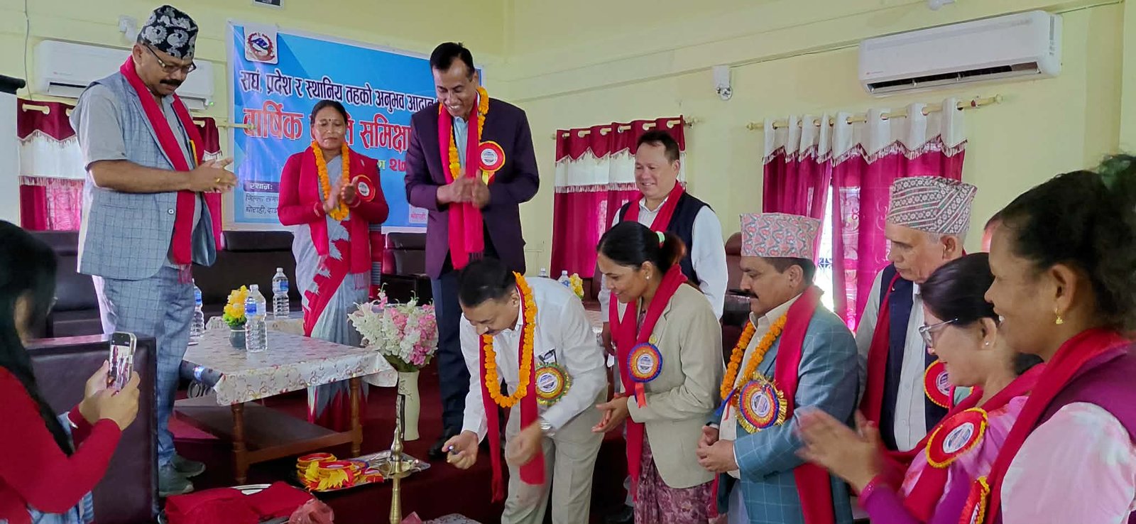 दाङमा तीन तहको वार्षिक प्रगति समीक्षा : विकास निर्माणमा समन्वय र सहकार्य बढाउन जोड