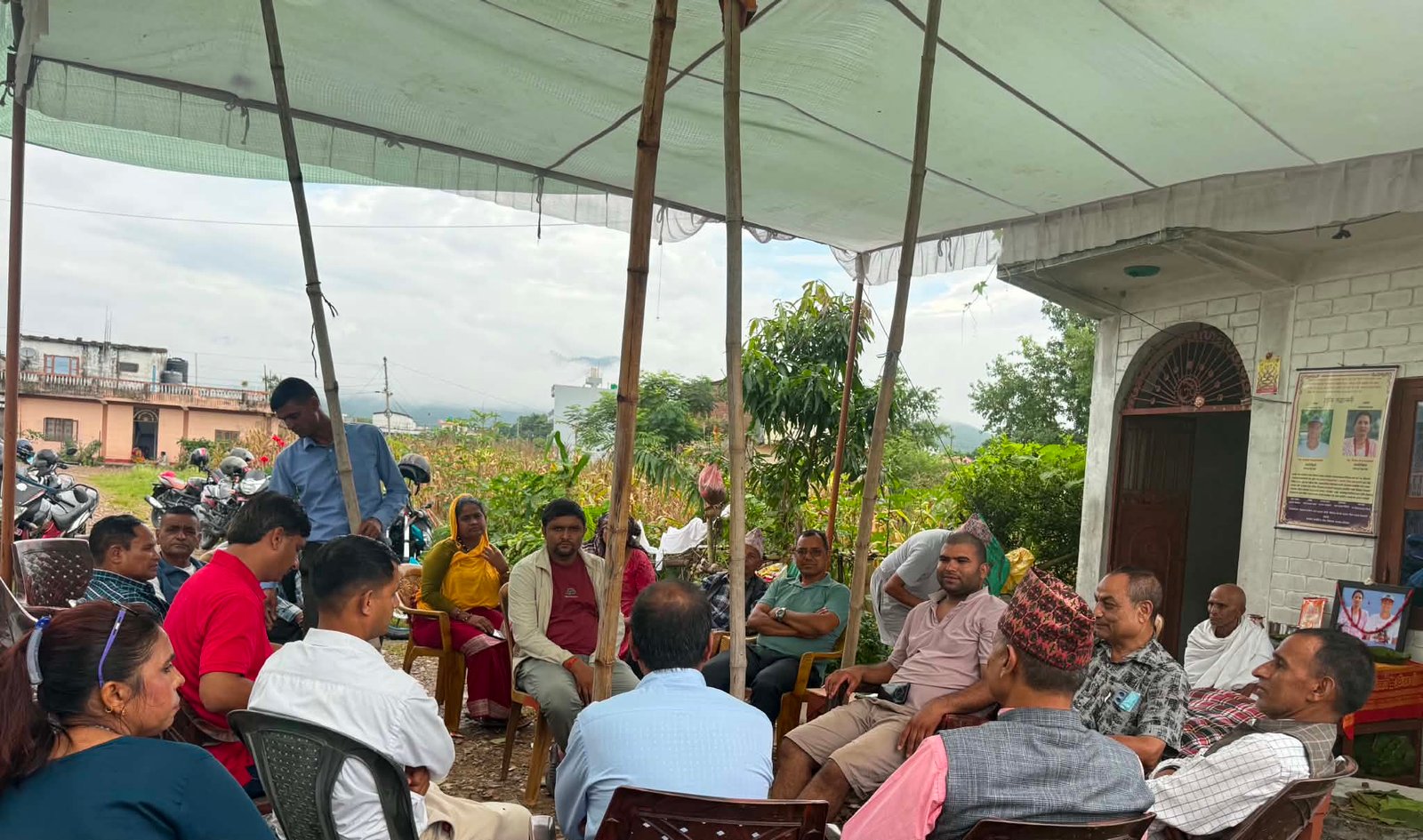 छोराको हत्या र आमाको आत्महत्याले शोकमा डुबेको परिवारलाई बयालडाँडा चौतारी क्लबको साथ