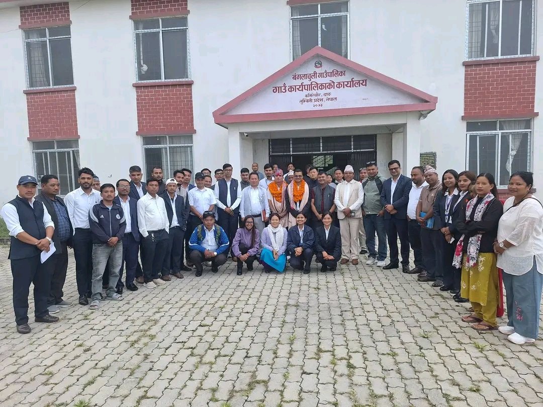 बंगलाचुलीमा प्रमुख प्रशासकीय अधिकृत परिवर्तन, पौडेलको विदाइ र नयाँ पौडेलको स्वागत